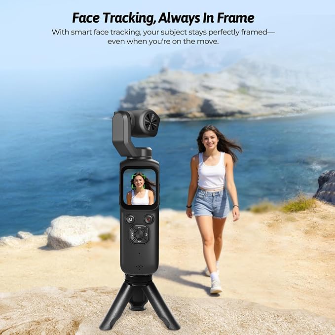 4K Vlogging Camera for YouTube, 75MP Pocket Digital Camera - Image 3