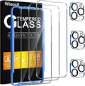 Wiaocit 3 Pack Tempered Glass Screen Protector by Wiaocit