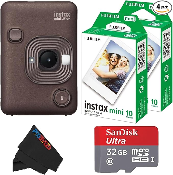 Fujifilm Mini LiPlay Hybrid Instant Camera by FUJIFILM