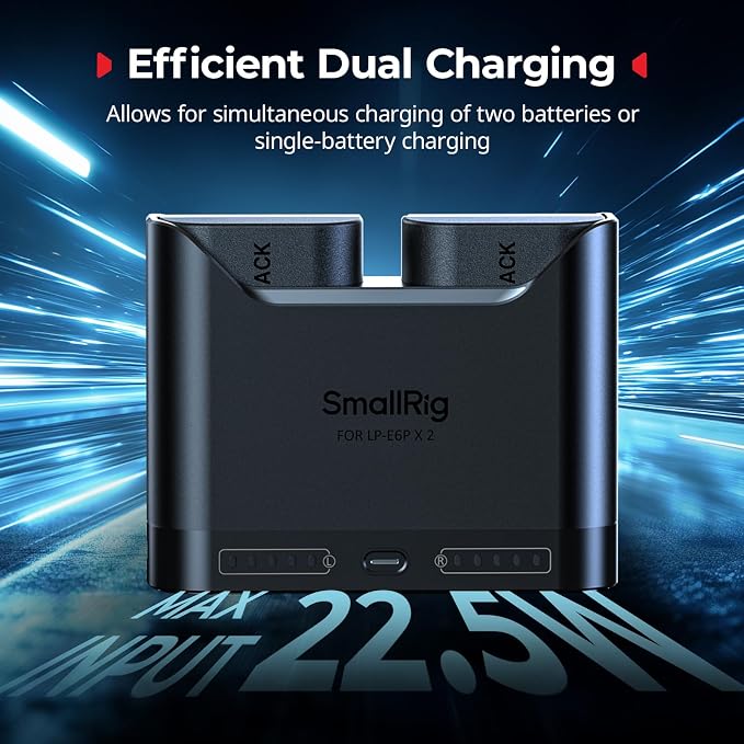 SMALLRIG LP-E6P Camera Battery Set - Image 5