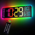 EASYERA 12" Digital Wall Clock for Classroom Livingroom Game Home Decor by EASYERA
