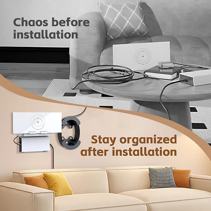 UBeesize Starlink Mount, Standard Router 3 Wall Mount - Image 3