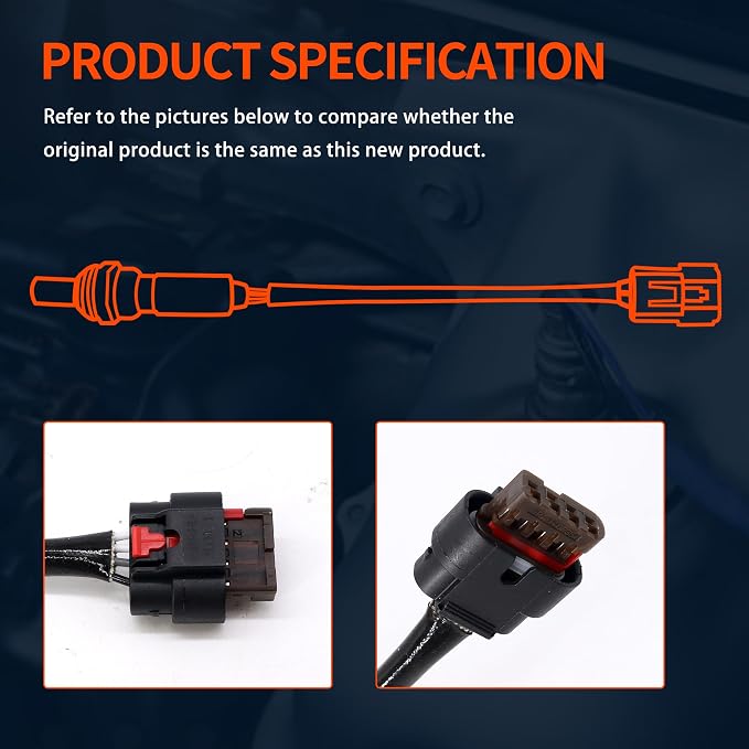 HiSport 250-241183 O2 Oxygen Sensor 2PCS - Image 2