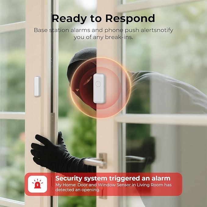 Wireless Home Security System WiFi/4G Home Alarm System - Image 7