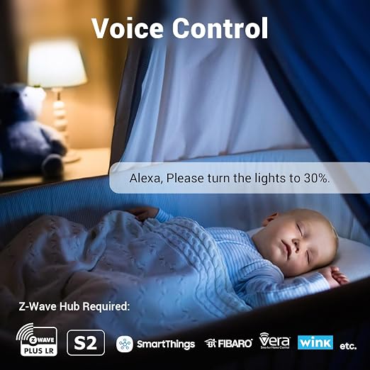New One Zwave Outlet Dimmer 2 Pack, 800 Series Z-Wave Plug, Z Wave Extender - Image 3