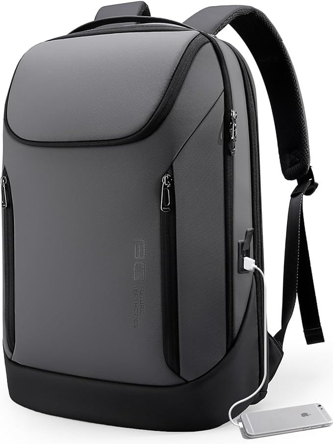 BANGE Business Smart Backpack Waterproof fit 15.6 Inch Laptop Backpack by BANGE