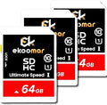 Card - Class 10, High-Speed Memory Card by Ekoomar
