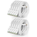 Cat 6 Ethernet Cable 3ft Flat Internet Network Cables by CableGeeker