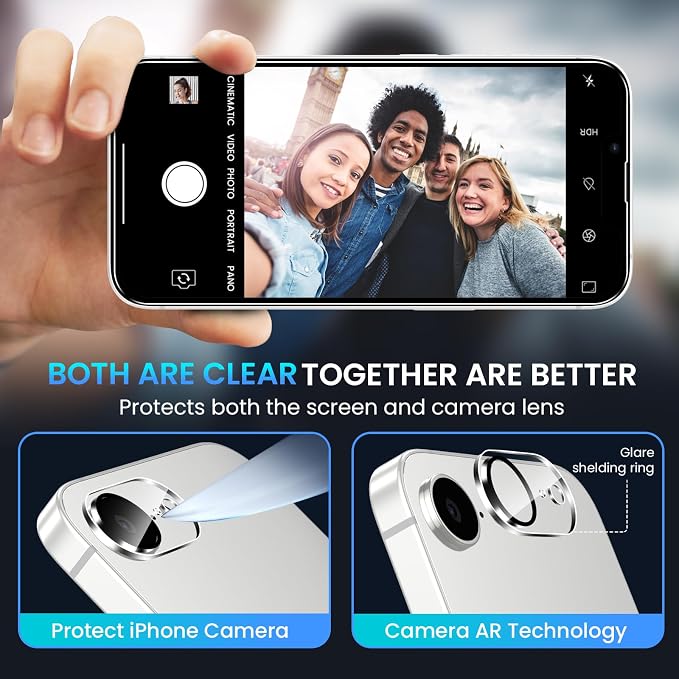Fotbor otbor 3Pack iPhone 16e / 17e 6.1 inch Screen Protector - Image 5