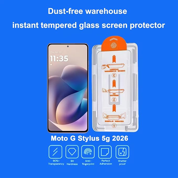 for Moto G Stylus 5G 2025/2026 Screen Protector - Image 2