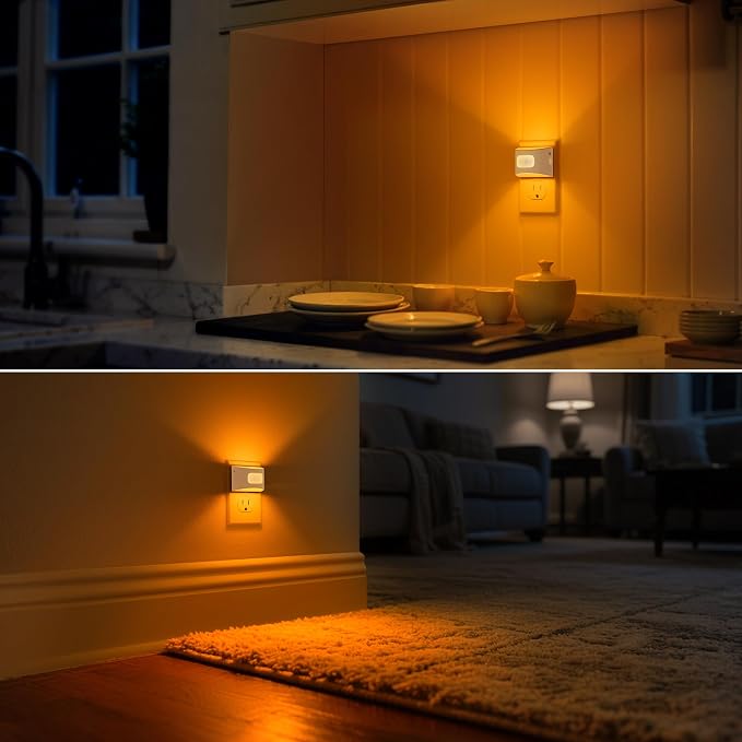 DORESshop LED Night Light, Night Lights Plug into Wall, Dimmable Plug in Night - Image 6