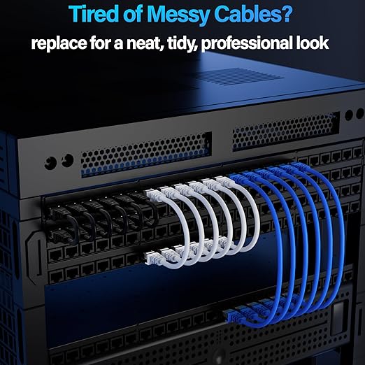 Cat6 Ethernet Cable 10Gbps 20 ft, UTP Ethernet Cable Cat 6, Flexible Bare - Image 5