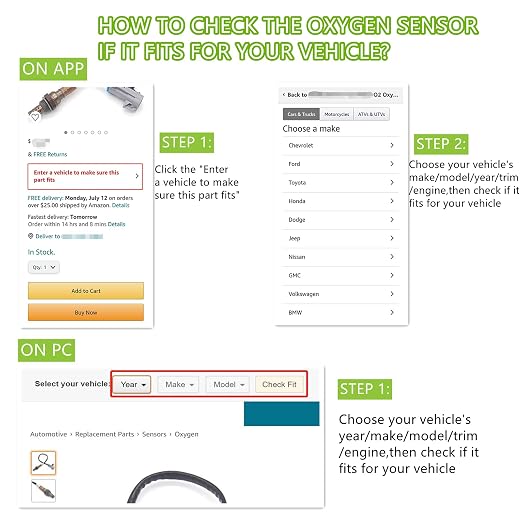234-5060 O2 Oxygen Sensor Air Fuel Ratio Upstream Compatible - Image 7