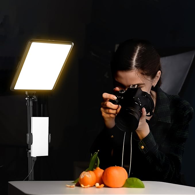 NiceVeedi 1-Pack Photography Lighting Kit, 2800-6500K Bi-Color LED Video Light - Image 5