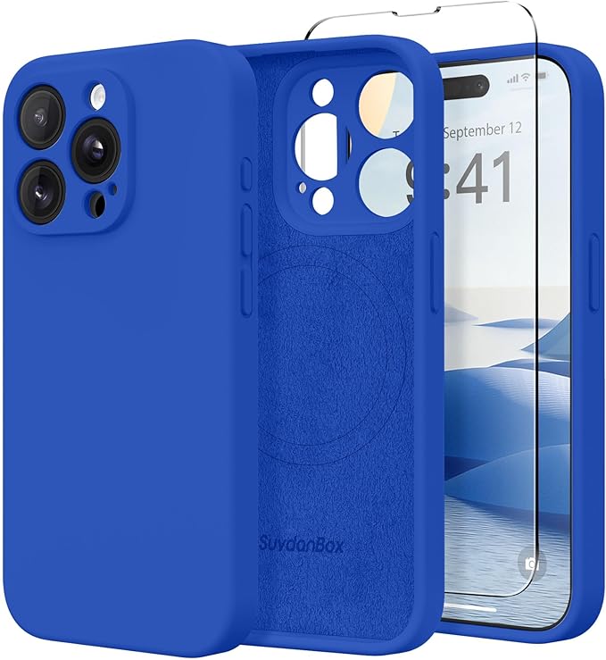 Magnetic for iPhone 15 Pro Max Case, Compatible by SUYDANBOX