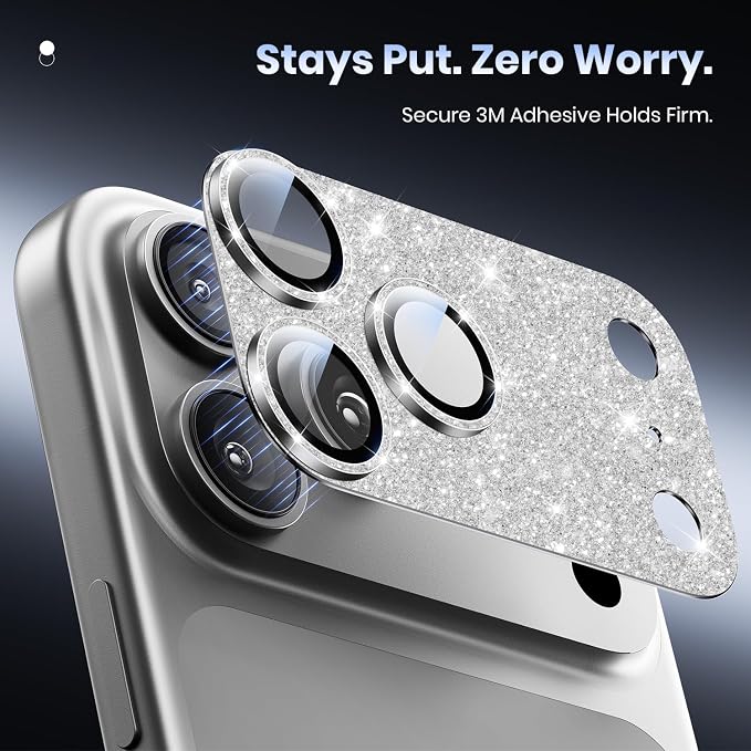 Hoerrye for iPhone 17 Pro Camera Lens Protector - Image 5