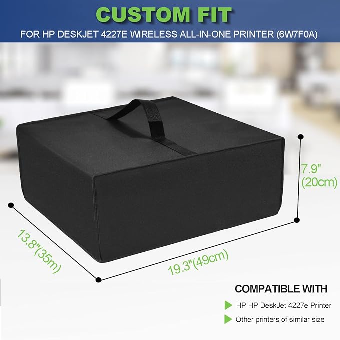 Printer Cover for HP DeskJet, Waterproof Anti-Static Dust-Proof Thick Printer - Image 2