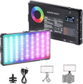 NEEWER Basics RGB Video Light, 8W 2700K-7500K Portable Full RGB Colors 17 by Neewer