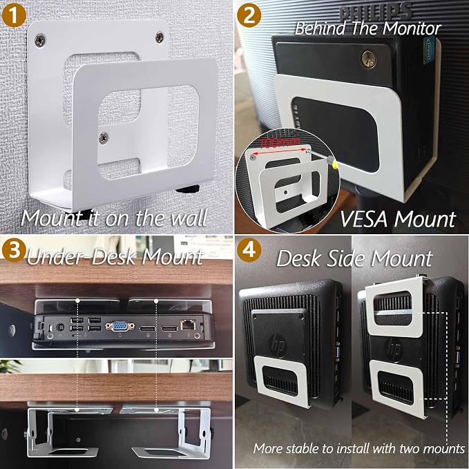 Adjustable Cable Box Wall Mount Modem Wall Mounting Bracket Designed - Image 4