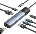 MOKiN 10Gbps USB C Hub Ethernet, 7 in 1 USB C Adapter by MOKiN