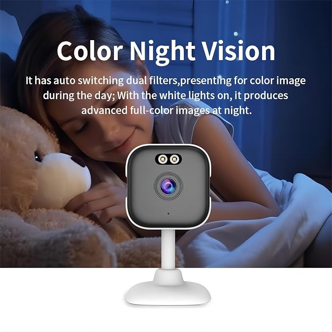 EVERSECU 5Ghz Wired WiFi Camera 2K, Indoor Home Security Cameras - Image 4