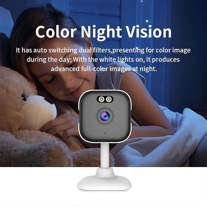 EVERSECU 5Ghz WiFi Camera 2K, Indoor Home Security Cameras - Image 5