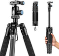Sirui Compact Traveler 5C Tripod 54.3 inches Lightweight Carbon Fiber Travel by SIRUI
