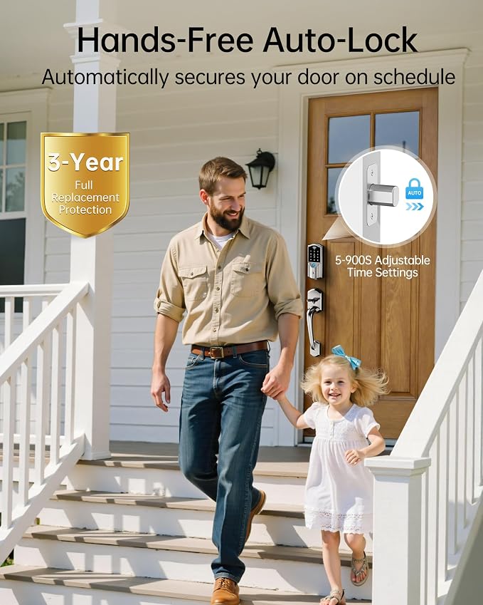 Built-in WiFi Smart Lock with Handle Set - Image 7