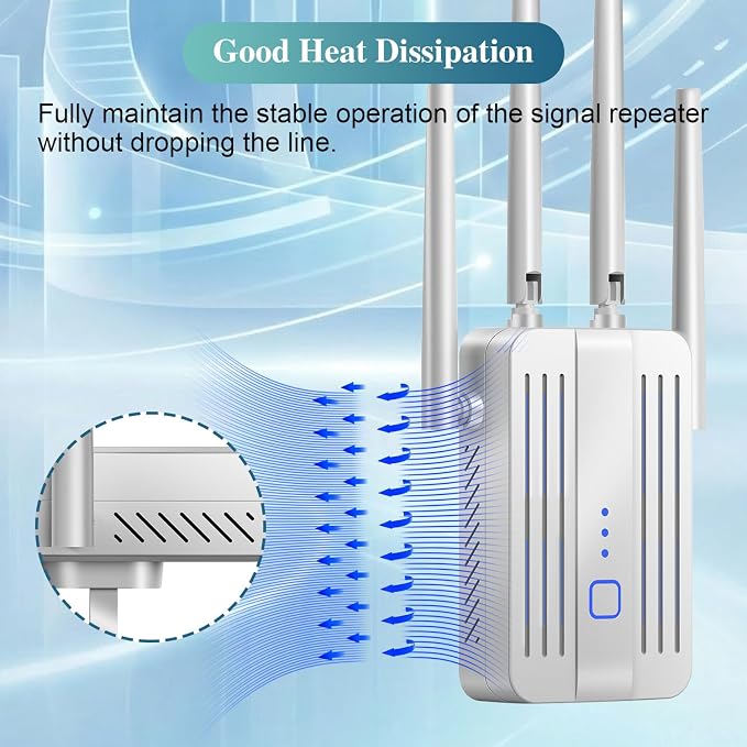 WiFi Extender Signal Booster for Home: 2026 Internet Repeater Long Range Up to - Image 6