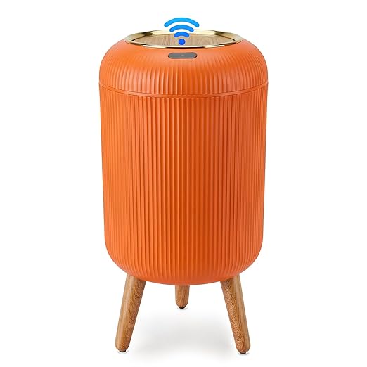 Pukomc Smart Sensor Wastebasket, Convenient and Hygienic Easy to Use, by Pukomc