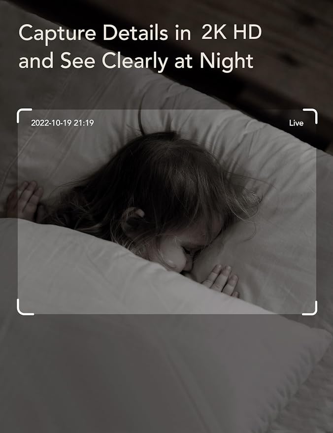 nooie 2K Baby Monitor, Baby Camera Monitor - Image 3