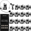 Retekess T130U Wireless Tour Guide System, Church Translation System, One-Key by Retekess