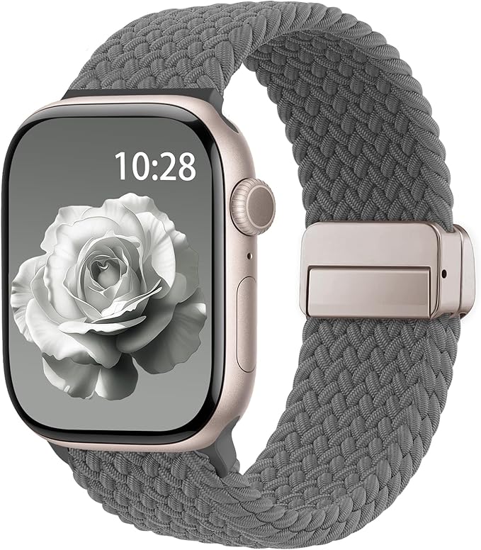 Braided Stretchy Band Compatible by HEARTBOOM