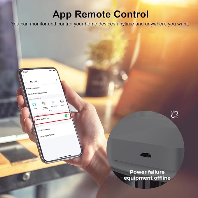 ZigBee Hub WiFi & Bluetooth Dual Mode Gateway, Tuya Smart Bridge Wireless - Image 4