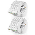 Cat 6 Ethernet Cable 7ft Flat Internet Network Cables by CableGeeker