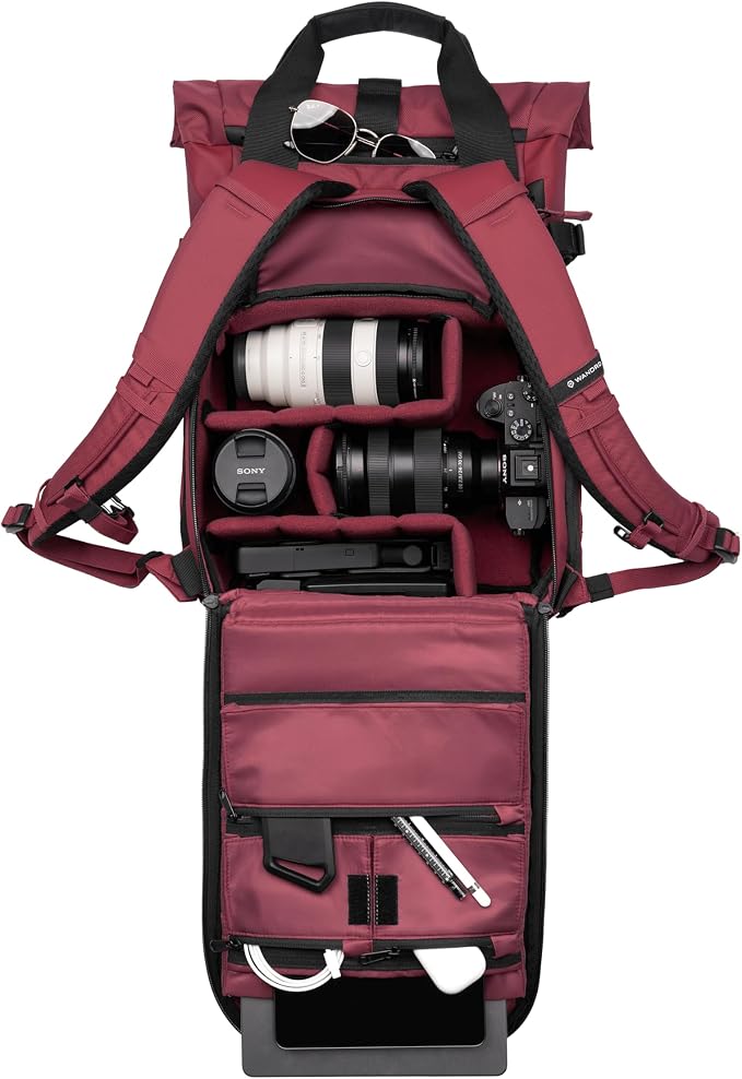 WANDRD PRVKE Rolltop 15L V4 Photography Bundle – Compact Travel Camera Backpack - Image 3