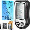 Multifunction Digital Altimeter, Digital Compass, Hiking Thermometer 8 in 1 by Unknown