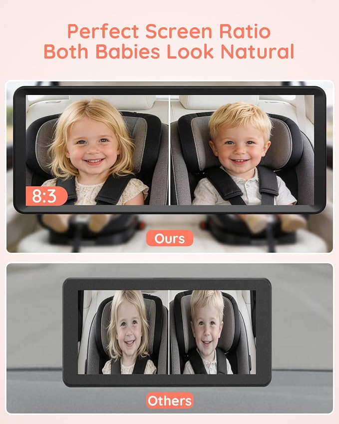 Babyvue BV3 MAX Dual Car Camera Baby Monitor - Image 4