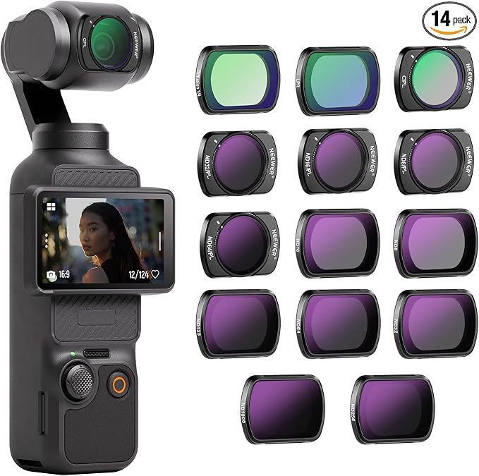 NEEWER 14 Pack Magnetic Filter Set Compatible by Neewer