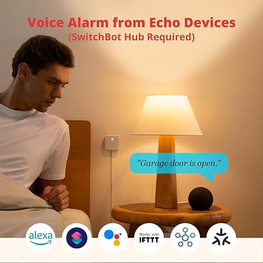 SwitchBot Door Alarm Contact Sensor- Smart Home Security Wireless Window Alarm - Image 5