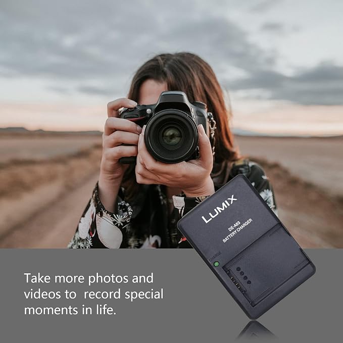 DE-A83 DE-A83BA Charger for Pansonic Camera DMW-BMB9 DMW-BMB9PP Battery and - Image 6