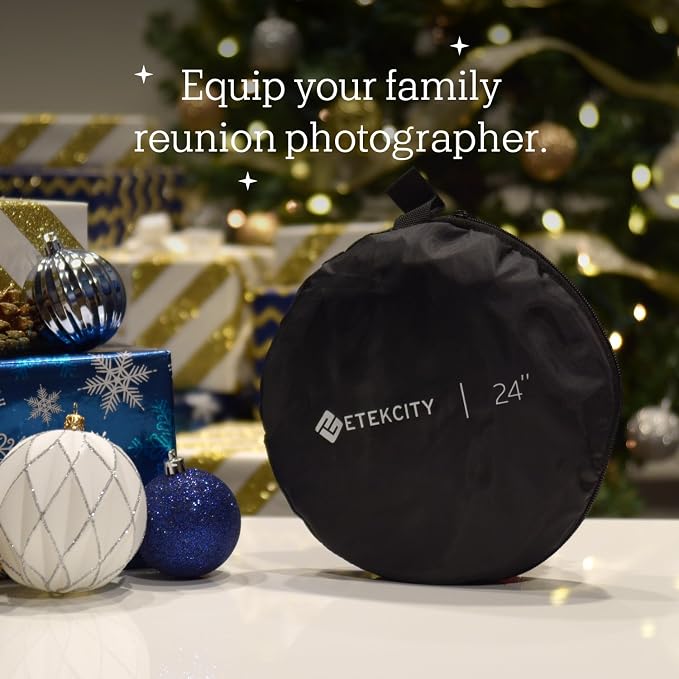 Etekcity 24" 5-in-1 Photography Reflector, Collapsible - Image 3