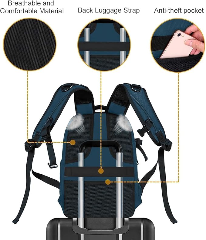 MOSISO Camera Backpack, DSLR/SLR/Mirrorless Photography Camera Bag Full Open - Image 4
