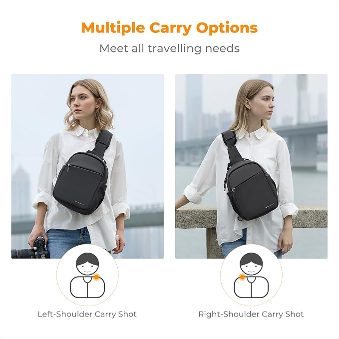 K&F CONCEPT Small Camera Bag for Photographer, Camera Sling Crossbody bag for - Image 6
