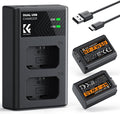 K&F Concept NP-FW50 Battery and Dual Slot Charger by KFCONCEPT