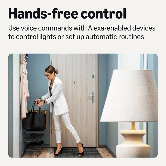 Amazon Basics Smart Motion Sensor Dimmer Switch, Works - Image 3