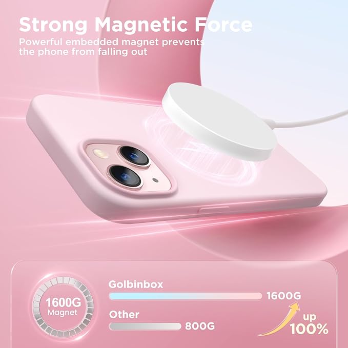 GolbinBox Magnetic for iPhone 13 Case & iPhone 14 Case, Compatible - Image 3