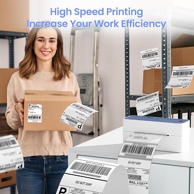 Phomemo Thermal Label Printer, 4X6 Shipping Labels Printer - Image 7