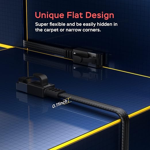 Smolink Cat 8 Ethernet Cable 3 ft - Image 3