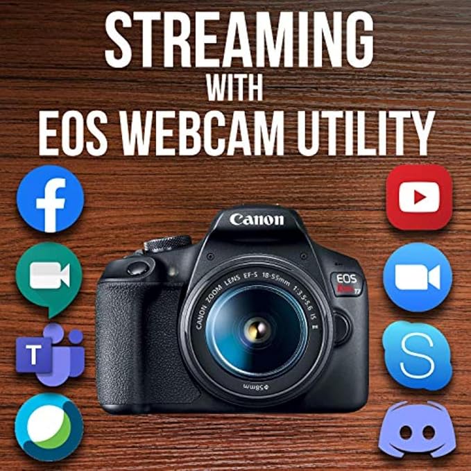 Canon EOS Rebel T7 DSLR Camera - Image 3